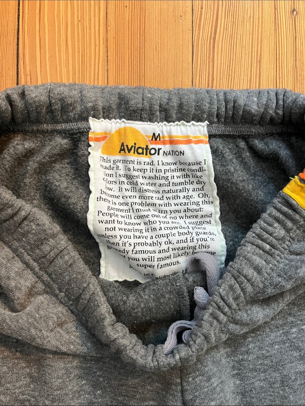 Aviator Nation 5 Stripe Sweatpants - Picture 3 of 7